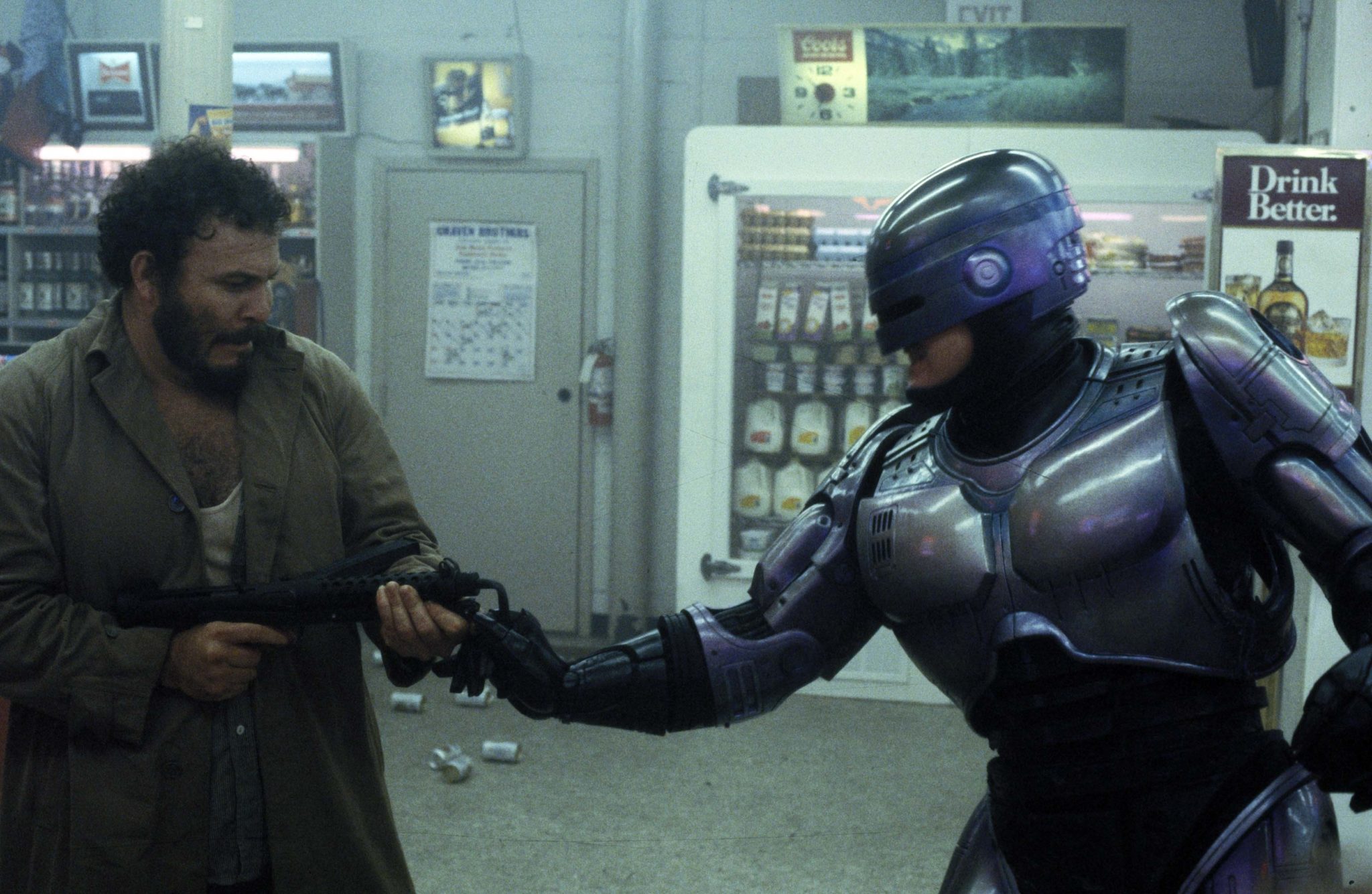 We're not quite at RoboCop yet — it can only produce a small charge. (Photo Credit: 20th Century Fox / MoviestillsDB)