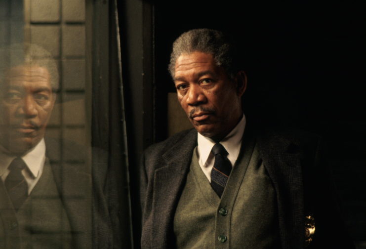 Morgan Freeman as Detective Lt. William Somerset in 'Se7en'