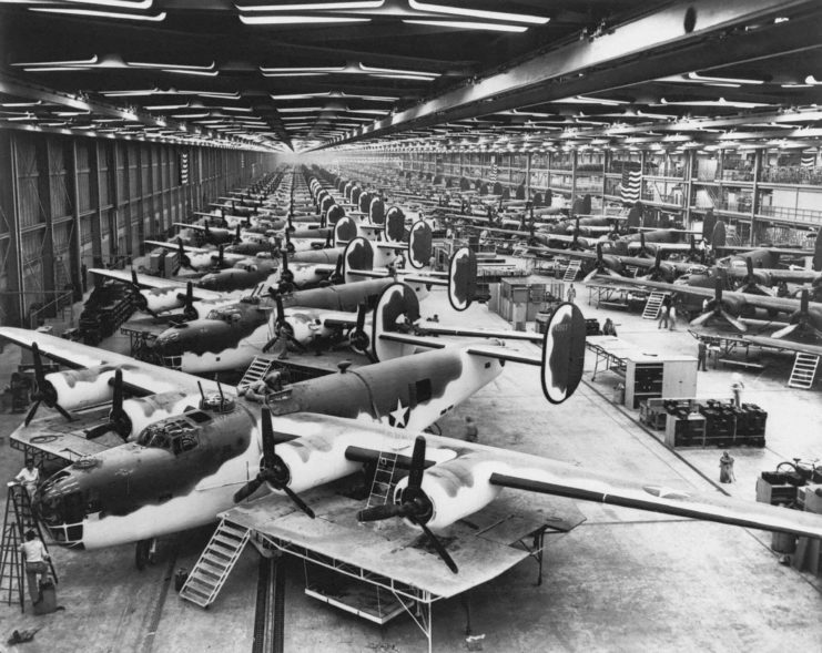 B-24 Bomber Production