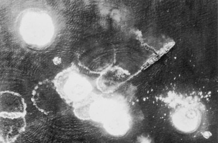 Bismarck Sea Attack on Ship