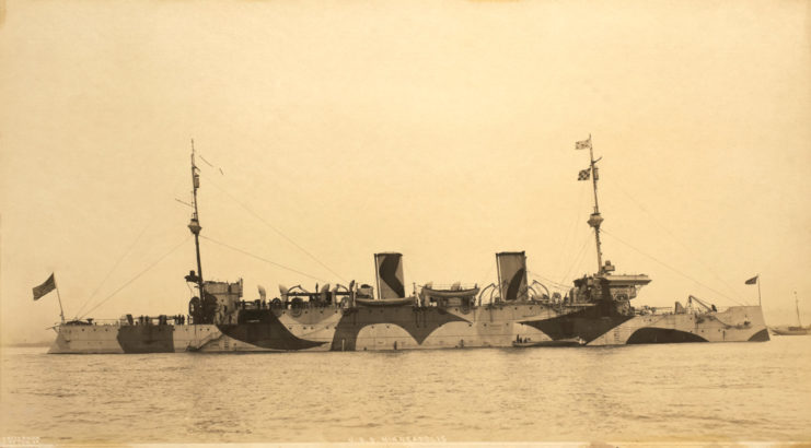 Dazzle Camouflage During War Time