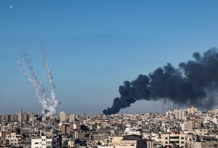 Iron Dome Protecting Israel