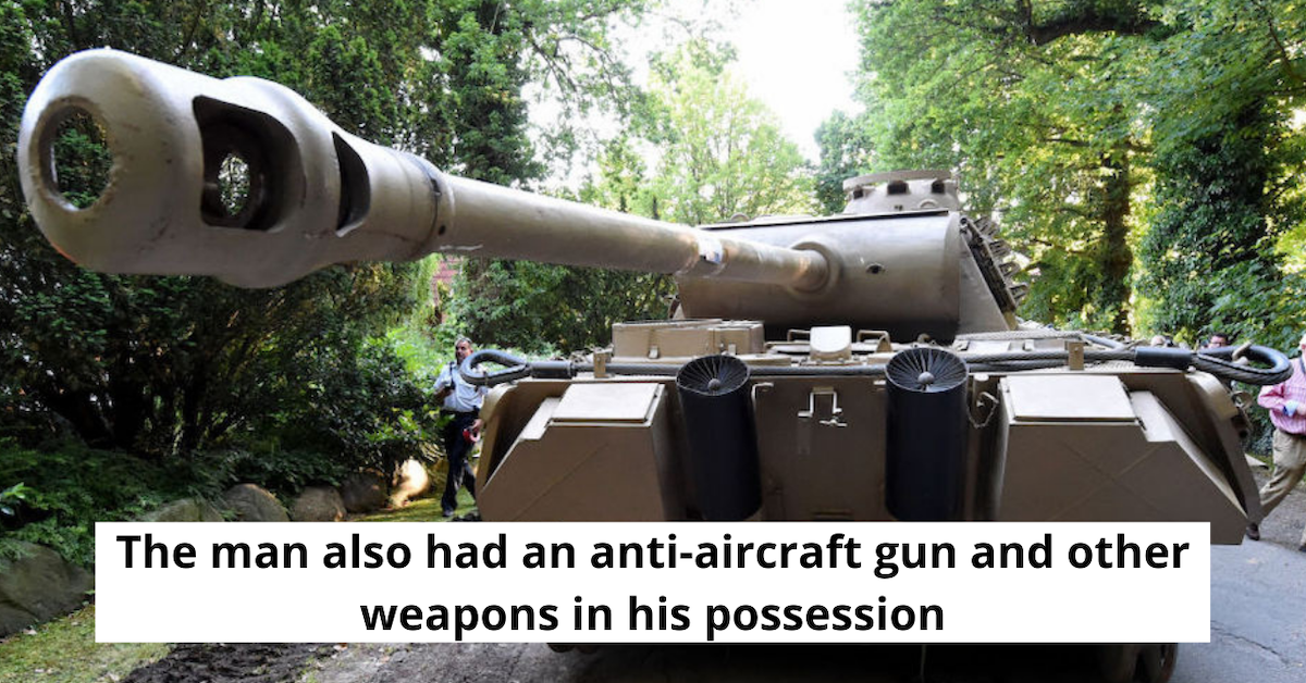 Sentence Handed Down After Panther Tank Removed From Pensioner's ...