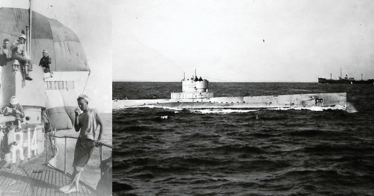 Photo Credits: US Naval Historical Center (Left) / U.S. Naval Historical Center Photograph NH 102849 (Right)
