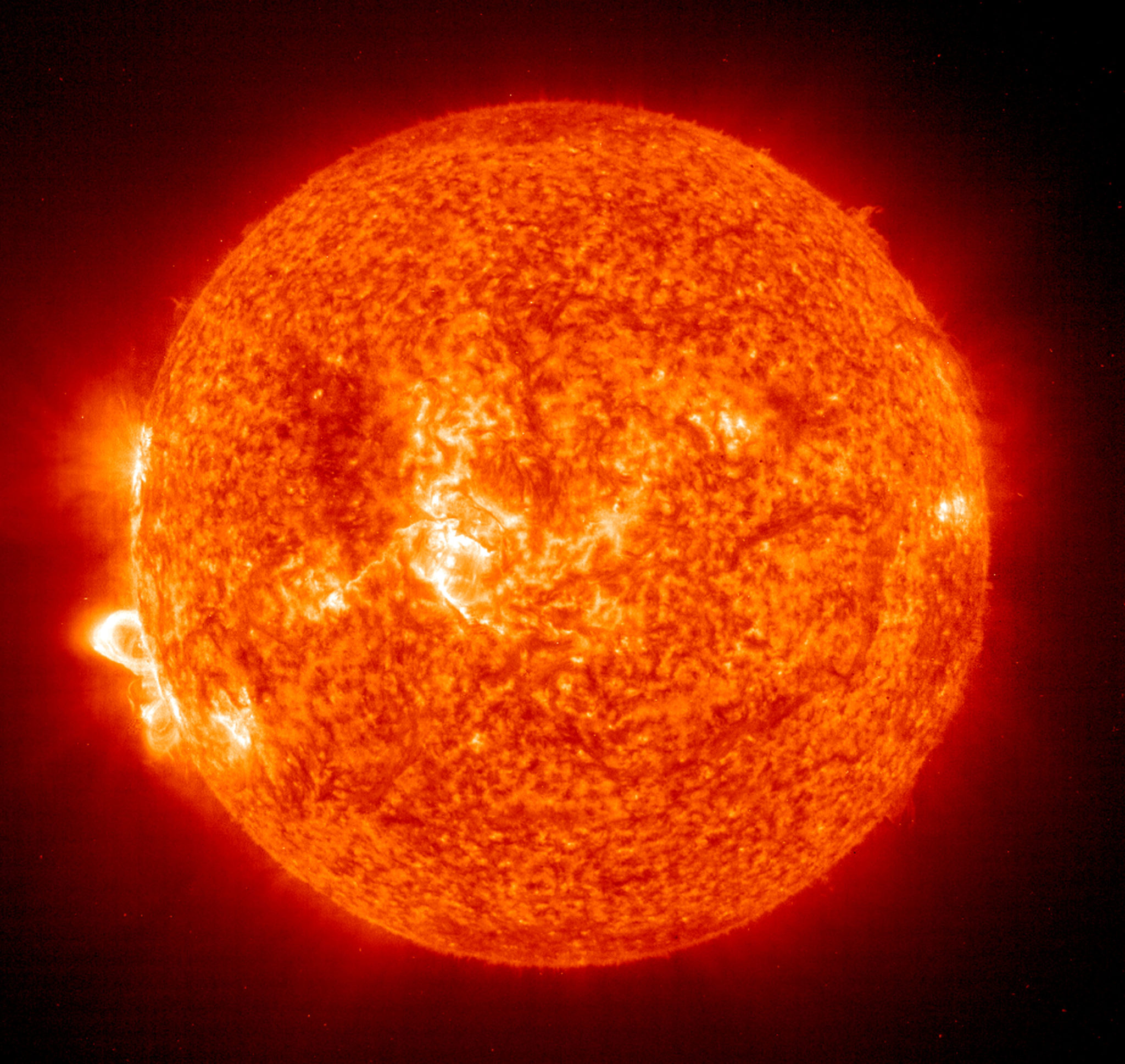 Solar Flare and Sea Mines