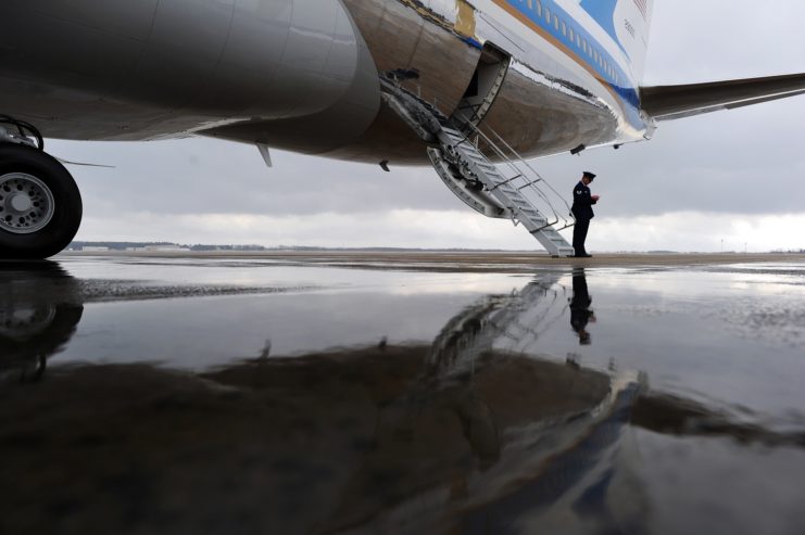 Air Force One Built-in Stairs