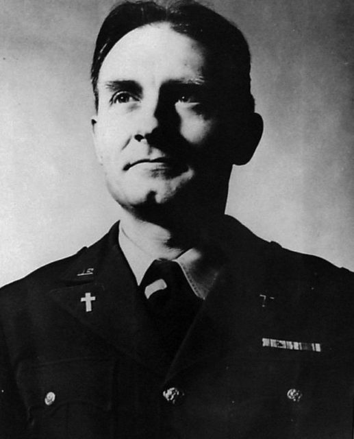 Military portrait of Emil J. Kapaun