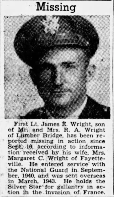 James E Wright Missing Article Clip 2