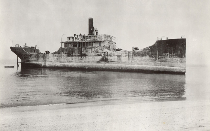 SS Atlantus Before sinking