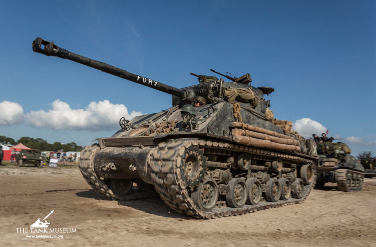 Sherman Fury tank