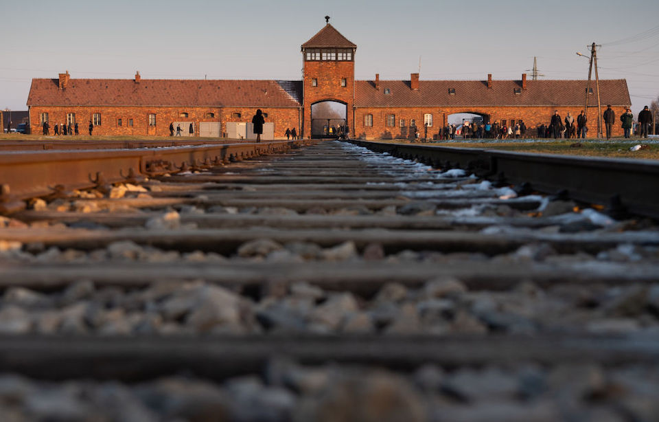 Exterior of Auschwitz II-Birkenau