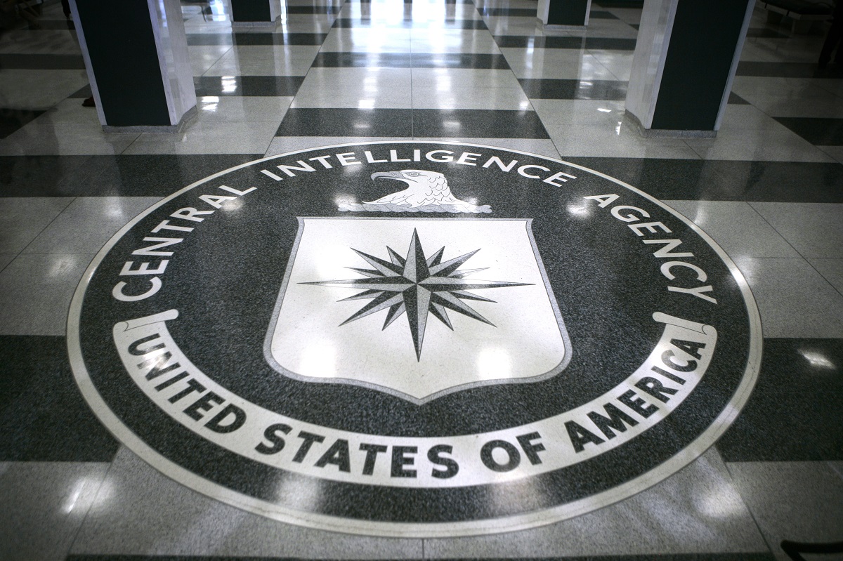 A seal inside the CIA headquarters in McLean, Virginia. File photo from 3/3/2005. (Photo by Brooks Kraft LLC/Corbis via Getty Images)