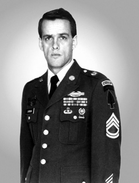 Military portrait of Gary Gordon