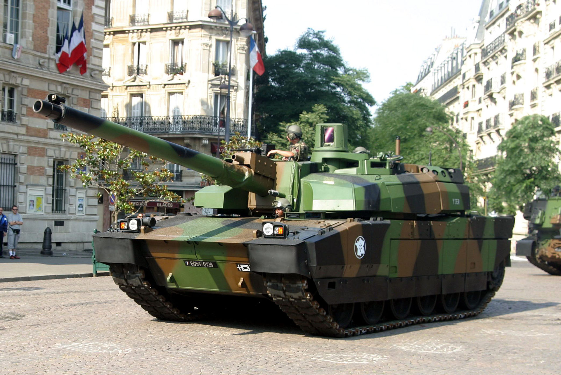 The Leclerc Main Battle Tank  (Photo Credit: Rama / Wikipedia)