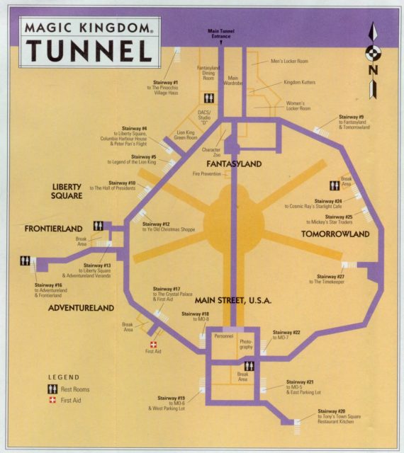 Magic Kingdom Tunnel 