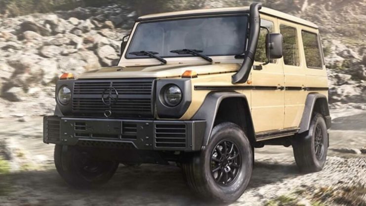 Military-Spec Mercedes G-Wagen