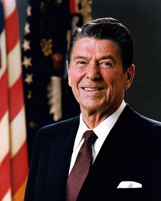 Portrait of President Ronald Reagan