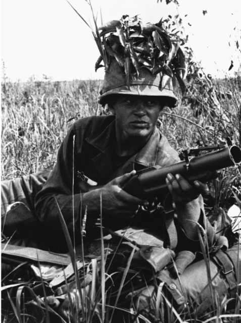 soldier with a grenade launcher