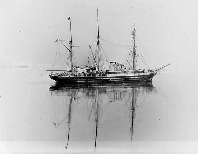 US Revenue cutter Bear at sea