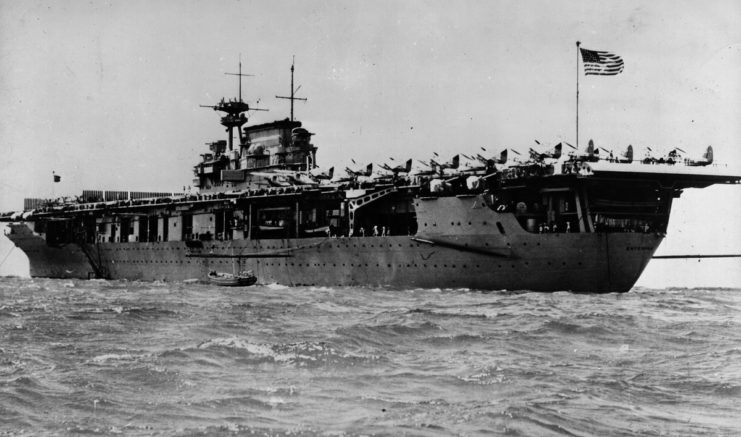 USS Enterprise Circa 1942