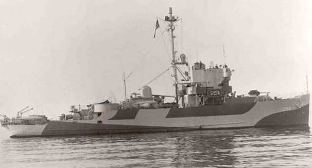 USS Inaugural at sea