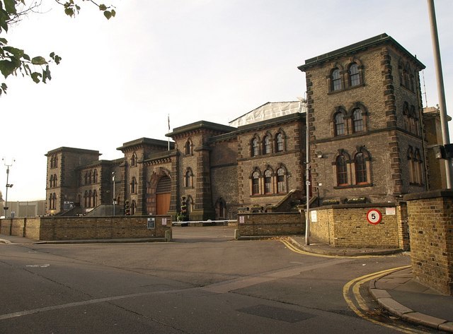 Exterior of Wandsworth Prison