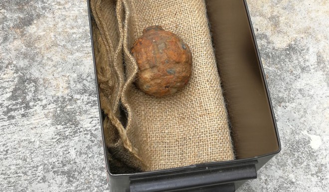 Grenade in a box