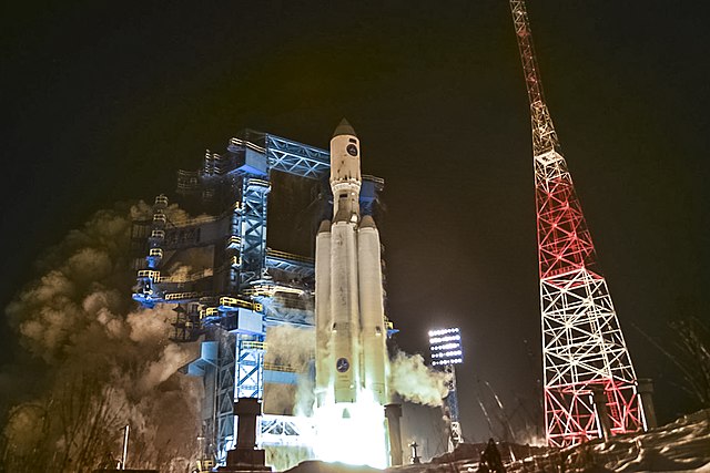 Angara-A5 rocket launch
