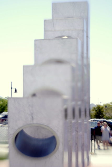 Front view of the Anthem Veterans Memorial