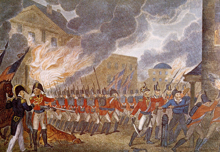 Burning of Washington war of 1812