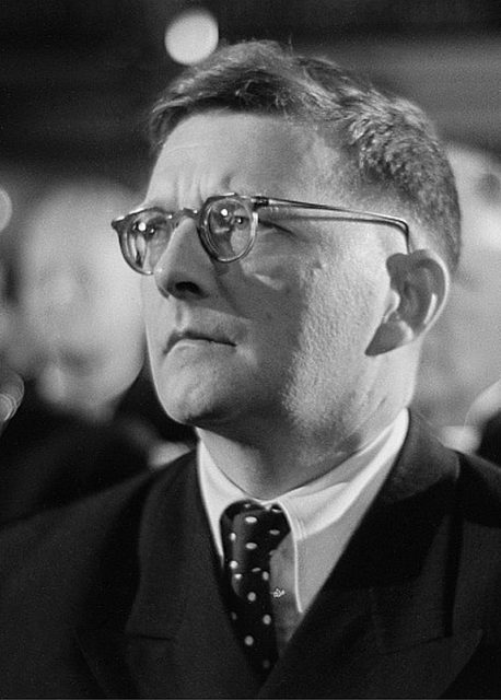 Dmitri Shostakovich in 1950