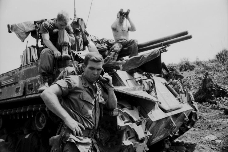 M42 Duster in Vietnam