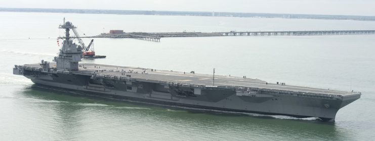 USS Gerald R Ford Naval Station Norfolk