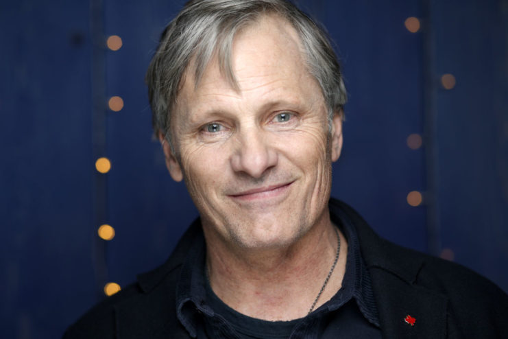 Viggo Mortensen smiling