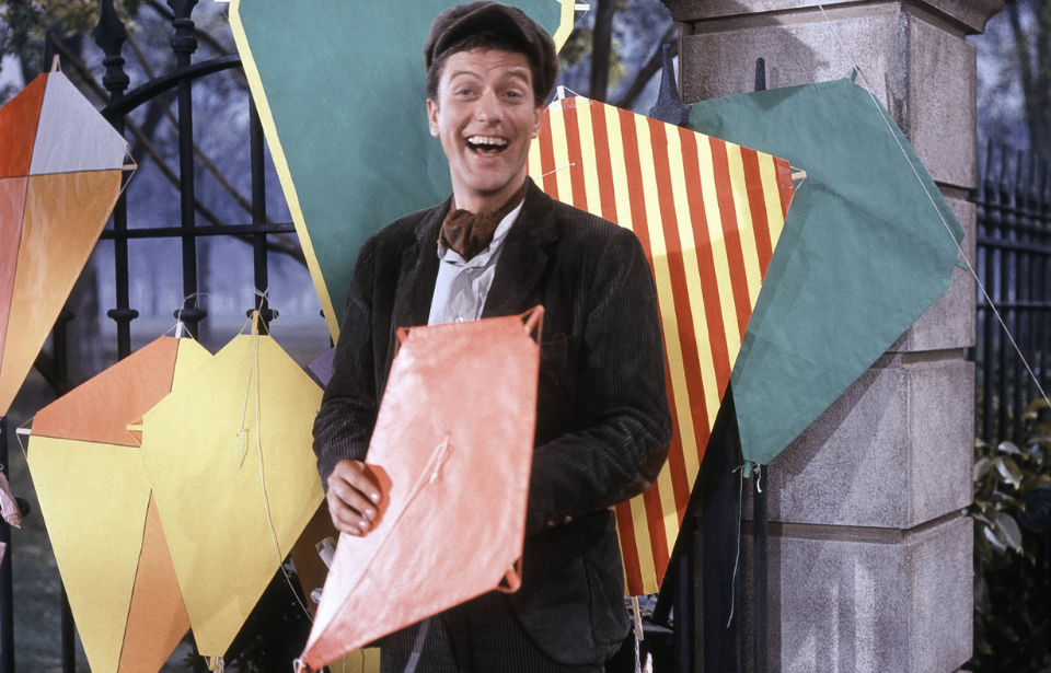 Dick Van Dyke as Mr. Dawes Sr. in 'Mary Poppins'