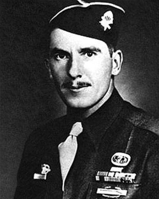 Military portrait of Leonard Funk Jr.