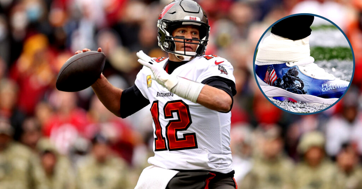 Tom Brady Releases Custom Navy SEAL Cleats to Raise Money for Troops