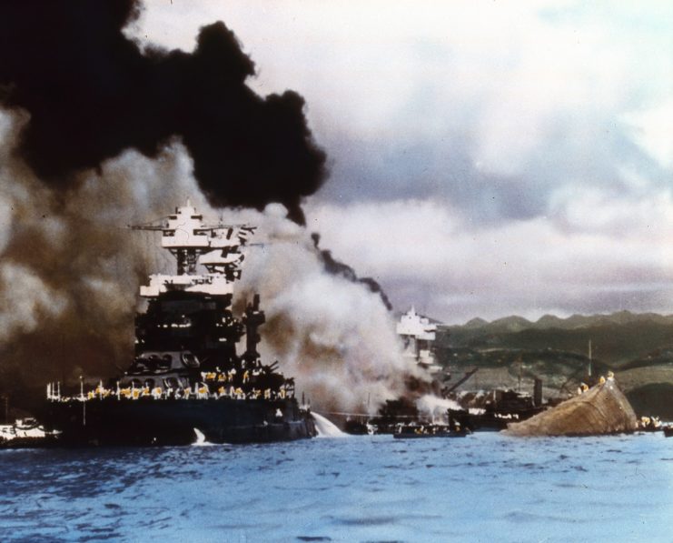 USS Oklahoma Capsize Pearl Harbor