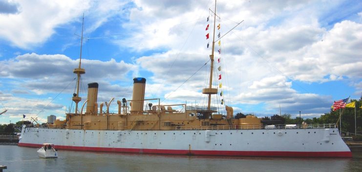 USS Olympia Service