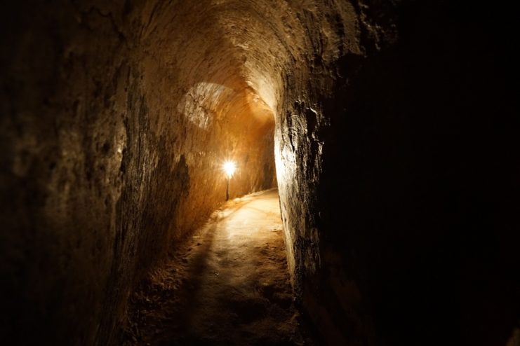 A tunnel in Vietnam