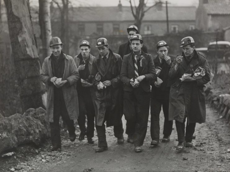 Eating Fish and Chips in the UK during WWII