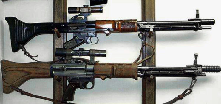 FG 42 Early WWII and Late WWII Versions