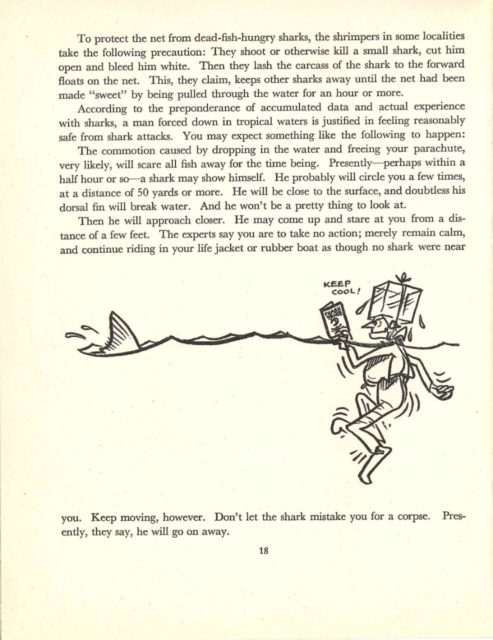 Page out of shark sense