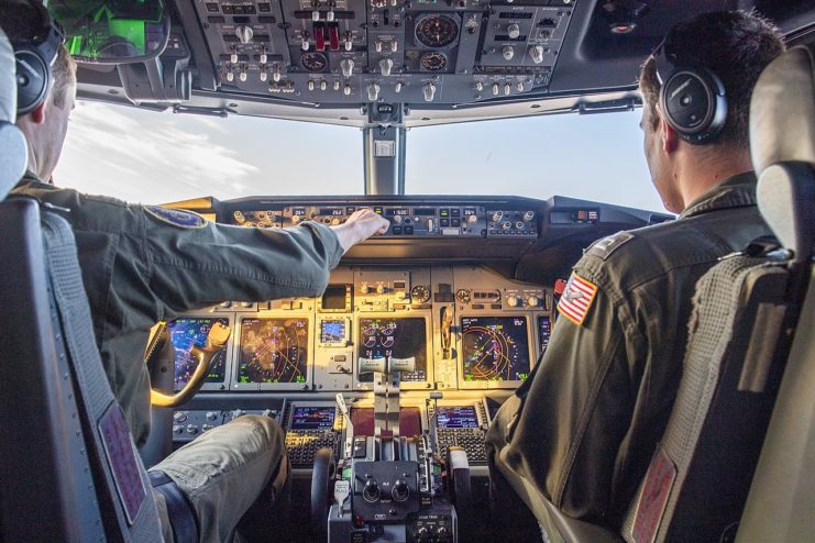 US Navy P-8 Interior