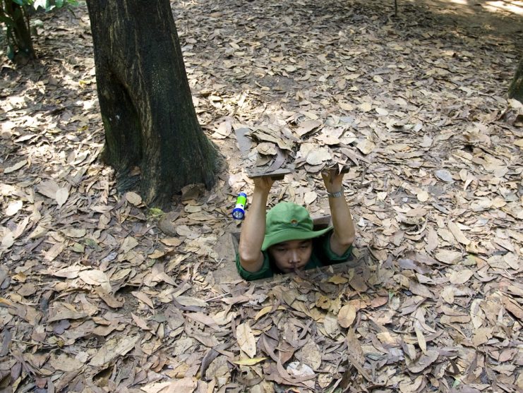 Vietnam Tunnel Entrance