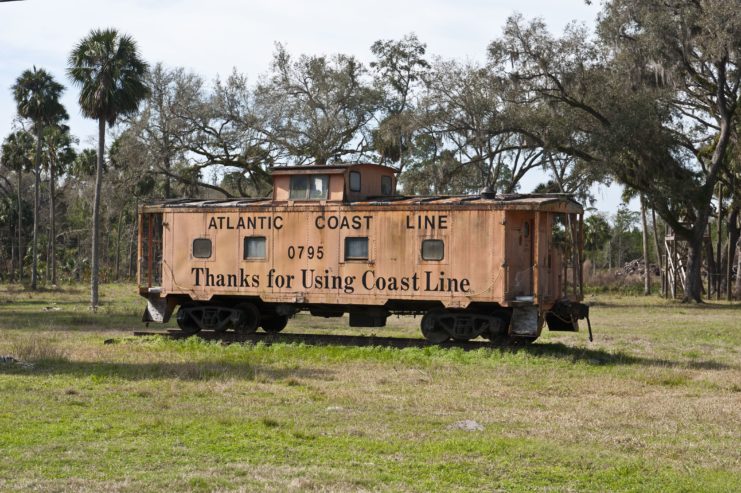 Atlantic Coast Rail Line car in Florida 