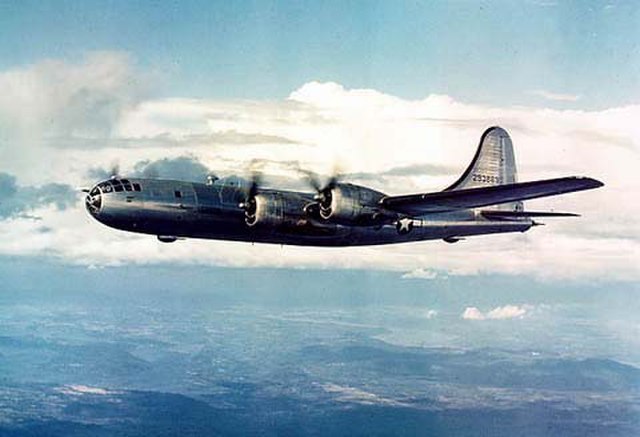 Boeing B-29 Superfortress in the air