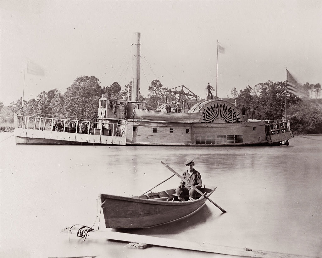 Civil War Rowboat