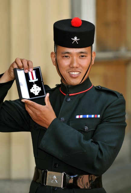Dipprasad Pun Receives Medal 