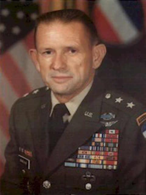 Military portrait of John Singlaub